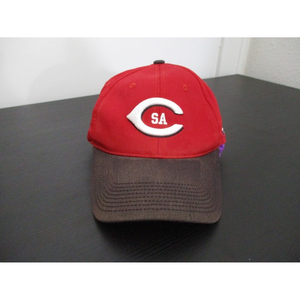 Cincinnati Reds Hat Cap Mens Strap Back Red Adult MLB Baseball Casual Logo